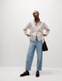 Marks & Spencer "Pure Cotton Striped Oversized Shirt"